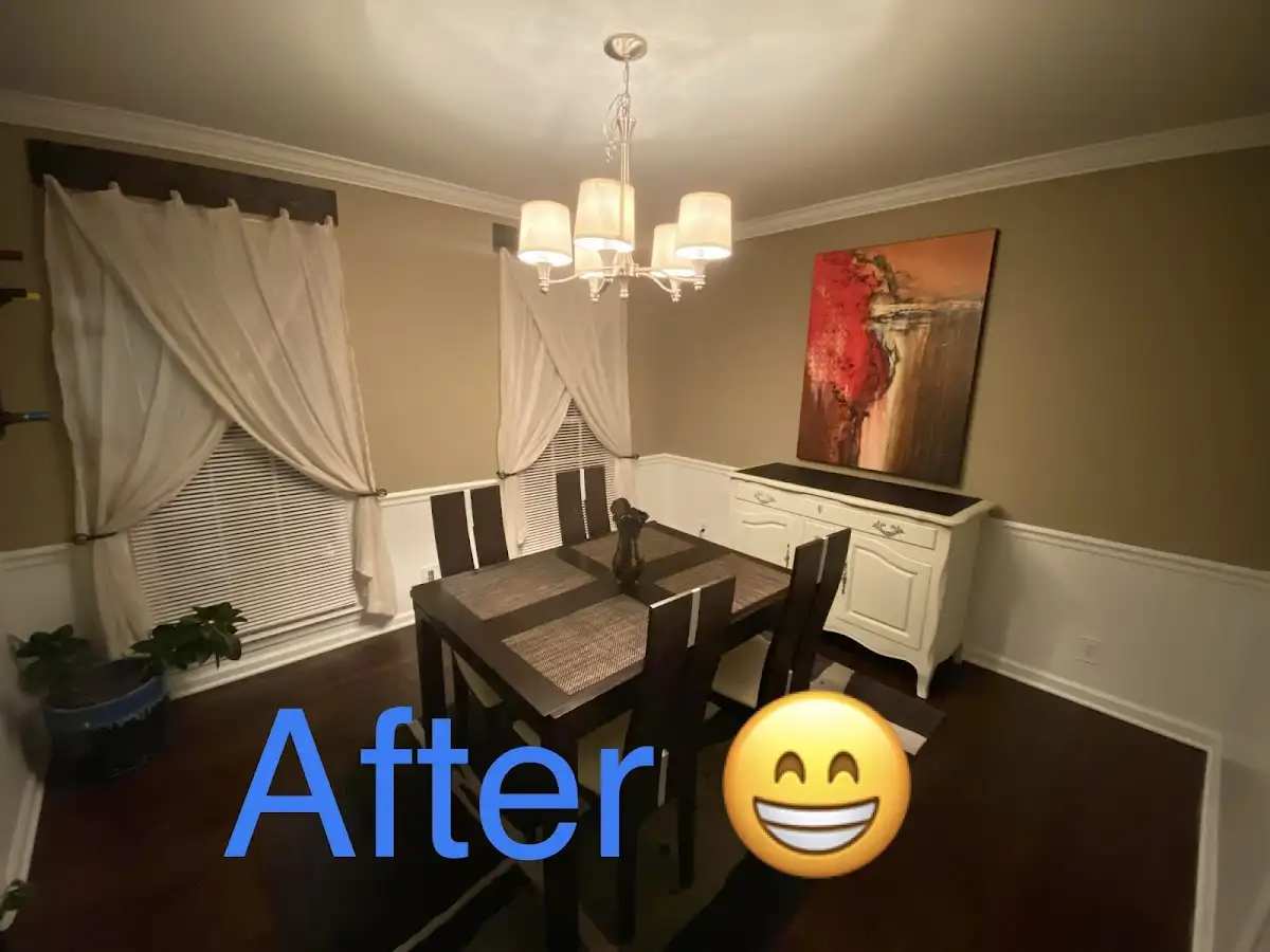 Professional dining room restoration after water damage in Middletown